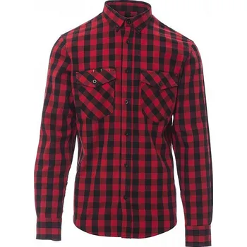 pracovní mikina LABRADOR košile červené káro 3XL Varianta: LABRADOR košile červené káro