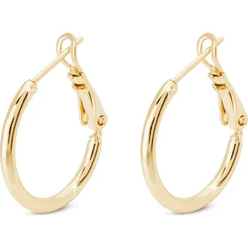 Náušnice Pozlacené kruhové náušnice 3724