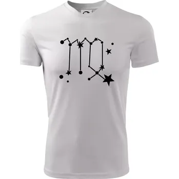 Pánské tričko Souhvězdí - Virgo - Panna - Pánské triko Fantasy sportovní (dresovina) - 2XL ( Bílá )
