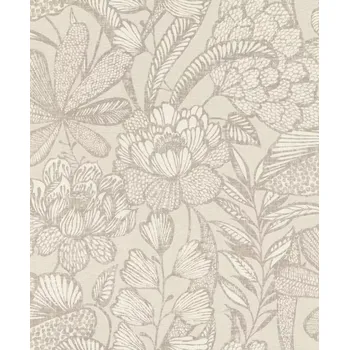 Tapeta Vliesová tapeta na zeď Rasch 555349, Lirico Béžová