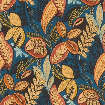 Tapeta Vliesová tapeta na zeď Rasch 699418, Maya Modrá;Oranžová