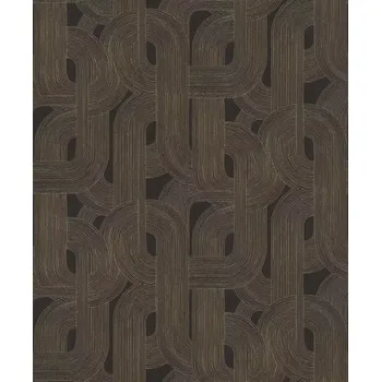 Tapeta Vliesová tapeta na zeď Rasch 868104, Symphony Černá;Zlatá