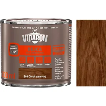 barva a nátěr na dřevo Vidaron mořidlo B09 Ořech americký 0,75L