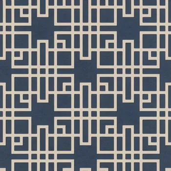 Tapeta Vliesová tapeta na zeď Rasch 409253, kolekce Kimono Modrá