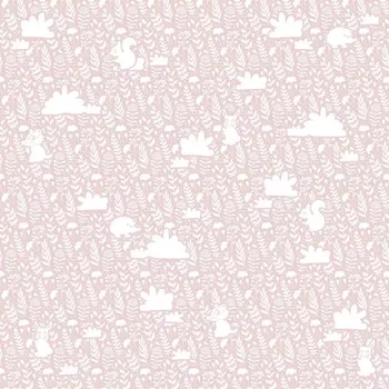 Tapeta Vliesová tapeta na zeď 13015, Mondobaby Růžová