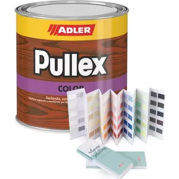 Lak na dřevo Adler Pullex Color - matná krycí lazura na dřevo do exteriéru tónovaný Tónování dle vzorníku 2,5L