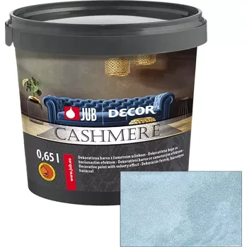 barva na zeď JUB Decor Cashmere 0,75L - Vnitřní dekorativní barva se sametovým efektem 512F