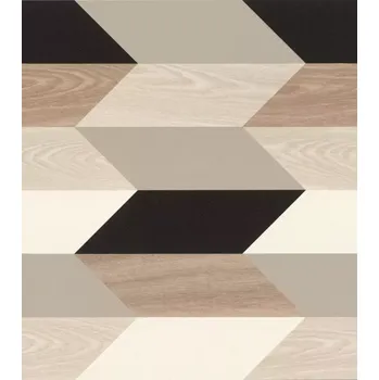 Tapeta Vliesová tapeta Rasch 638554, kolekce Sansa Béžová;Bílá;Černá;Hnědá