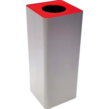 Odpadkový koš Odpadkový koš na tříděný odpad Caimi Brevetti Centolitri G, 100 L - červený, elektro