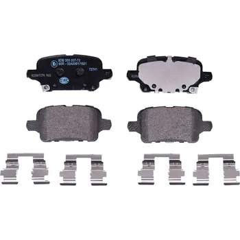 Brzdová destička Sada brzdových destiček, kotoučová brzda HELLA 8DB 355 037-721