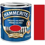 Hammerite přímo na rez hladký červený Červená 0,7L