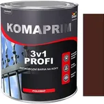 Dulux KOMAPRIM PROFI 3v1 středně hnědý - RAL 8011 Středně hnědá 0,7L