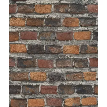 Tapeta Vliesová tapeta na zeď Factory IV 428063 Černá;Hnědá;Šedá