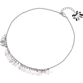 Řetízek For Silver Dámský řetízek na nohu s oválnými střapci – Stříbro 925