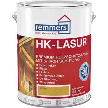Lak na dřevo Lazura na dřevo REMMERS HK - Lasur Rustikální dub 0,75L