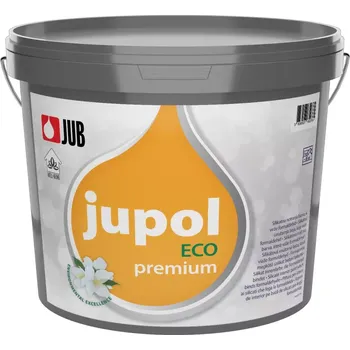 barva na zeď JUB Jupol Eco premium Vinylová malířská barva šetrná k životnímu prostředí Bílá 5L