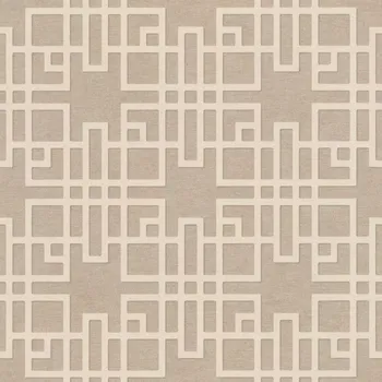 Tapeta Vliesová tapeta na zeď Rasch 409246, kolekce Kimono Hnědá