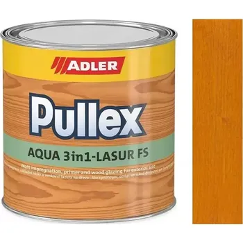 Lak na dřevo Adler Pullex Aqua 3in1-Lasur FS Modřín (Lärche) 0,75L