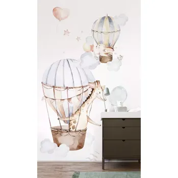 Fototapeta Vliesová fototapeta na zeď Rasch 364934, Kids world Bílá;Modrá