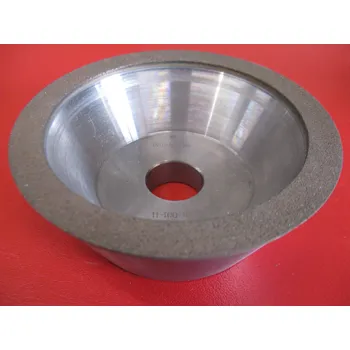 Brusný kotouč Diamantový brousící kotouč miskový 11V2 100X10X1,5-20 Z160/125-K100 Bz-3 70°