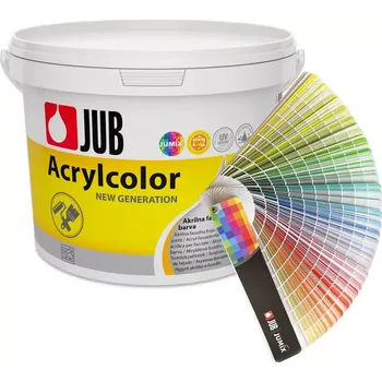 Fasádní barva JUB ACRYLCOLOR akrylátová fasádní barva - Míchaný odstín 15L