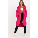 RUE PARIS Mikinové šaty Tina fuchsiové Velikost: S/M