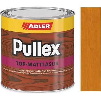 Lak na dřevo Adler Pullex Top-Mattlasur - Profesionální univerzální lazura s matným povrchem - Modřín (Lärche) 2,5L