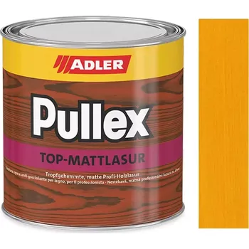 Lak na dřevo Adler Pullex Top-Mattlasur - Profesionální univerzální lazura s matným povrchem - Vrba (Weide) 0,75L