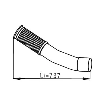 Výfuková trubka Výfuková trubka HOBI 32720