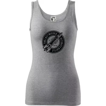 Dámské tričko The Last Missile - Dámské tílko - 2XL ( Tmavě šedý melír )