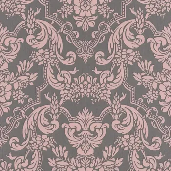 Tapeta Vliesová tapeta na zeď 570649, Trianon XIII Černá;Růžová