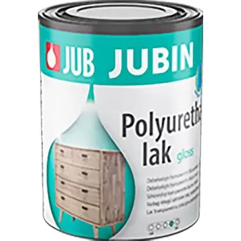 Lak na dřevo JUB JUBIN Polyurethane Lak Matt 0,65l - matný polyuretanový vodouředitelný lak na dřevo