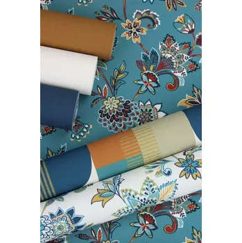 Tapeta Vliesová tapeta na zeď Rasch 466713, kolekce Salsa Tyrkysová