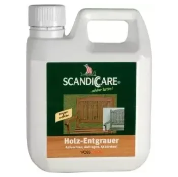 Čistič dřeva SCANDICCARE Holz-Entgrauer 1L