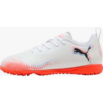 Kopačky PUMA Dětské kopačky Future 8 Play Turf 35 BÍLÁ