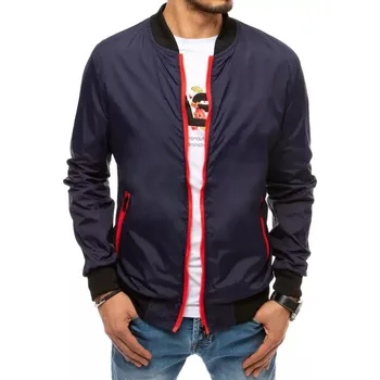 Pánský bomber Dstreet Pánská přechodová bunda Scholast navy L TX3686