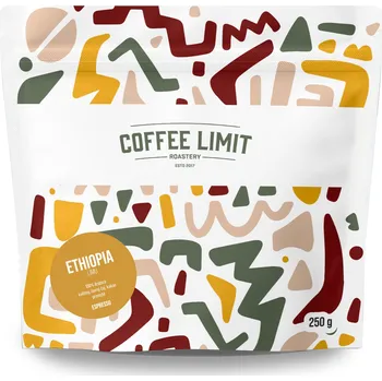 Káva COFFEE LIMIT Ethiopia Limu - zrnková káva 250g
