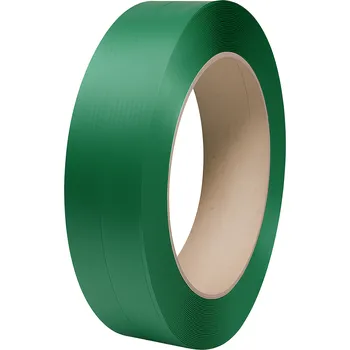 Lepicí páska PET vázací páska 15,5x0,9 mm/návin 1250 m/dutinka 406 mm/zelená