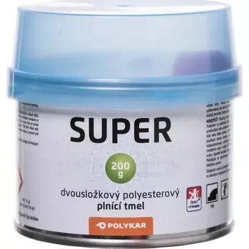 Tmel Dvousložkový tmel Polykar Super 500g Světle šedá
