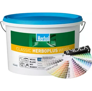 barva na zeď Interiérová barva HERBOL Classic Herboplus 12,5L - Míchaný odstín Tónování dle vzorníku