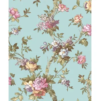 Tapeta Vliesová tapeta na zeď 84002, Blooming garden Mintová
