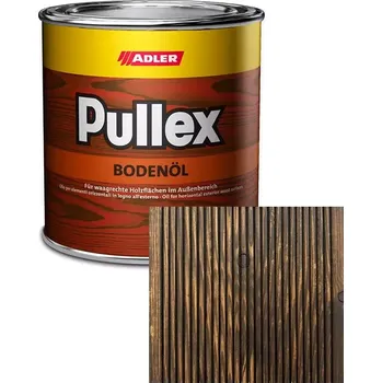 Olej na dřevo Adler Pullex Bodenöl - olej na dřevěné terasy - míchaný odstín Graubraun 0,75L