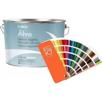 barva na zeď Vysoce odolná keramická barva COLOREX Älva - Míchaný odstín Tónování dle vzorníku 2,7L