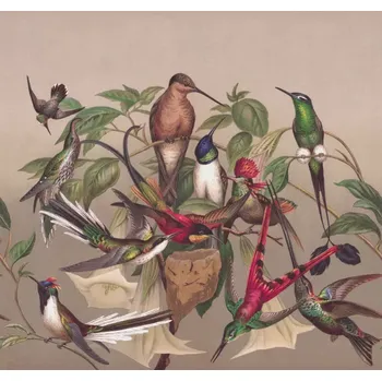 Fototapeta Vliesová fototapeta na zeď Rasch 543568, Magic Walls, 3,18 x 3 m, ptačí hnízdo Hnědá