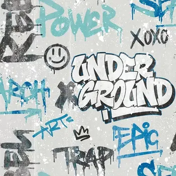 Tapeta Vliesová tapeta na zeď 16611, Friends and Coffee II Černá;Šedá