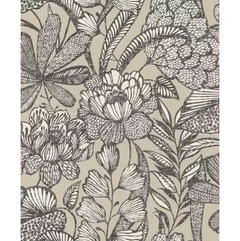 Tapeta Vliesová tapeta na zeď Rasch 555332, Lirico Béžová