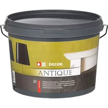 barva na zeď JUB Decor Antique 2 l bílý 1001 - barva dekorativní bílá