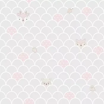 Tapeta Vliesová tapeta na zeď 13018, Mondobaby Šedá