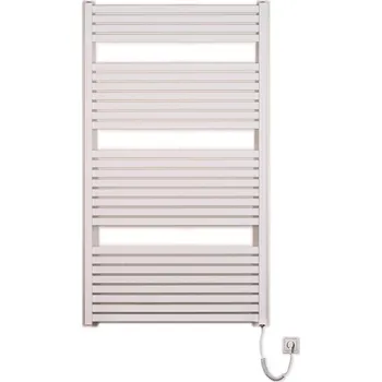 Radiátor Admiral Koupelnový radiátor QUADRA II, 600 × 1330 mm, 600 W, plochý, elektrický, bílý KH-E 600/1330 -600W