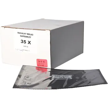 Sada na opravu pneumatiky Invento 35X - Radiální opravná záplata, 133x187 mm